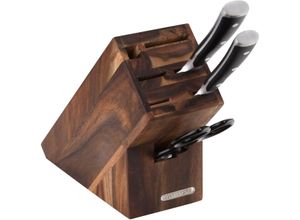 4017167487007 - Messerblock CONTINENTA braun (holzfarben (dunkel)) B95cm H20cm L22cm Messerblöcke Messerblock Akazie 22x95x20cm 4017167487007 - Messerblock CONTINENTA braun (holzfarben (dunkel)) B95cm H20cm L22cm Messerblöcke Messerblock Akazie 22x95x20cm