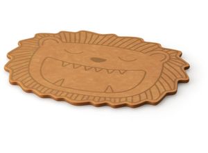 4017167533100 - Servierbrett CONTINENTA braun B17cm H06cm L233cm Kunststoff Schneidebretter Löwe Duracore braun 233x17x06 cm