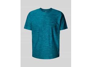 4017182044896 - T-Shirt mit Label-Print Modell VITUS