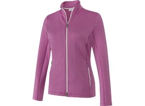 4017182819500 - Trainingsjacke Solveig Reißverschlusstaschen Stehkragen für Damen rosa 38