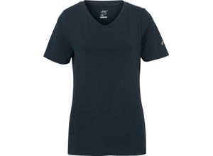 4017182963364 - T-Shirt Naomi Stretch-Komfort V-Ausschnitt für Damen blau 36