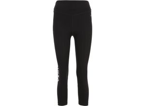 4017182977859 - Sport-Tights Luisa 7 8-Länge Logo-Print für Damen schwarz S