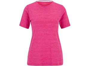 4017182978436 - T-Shirt Sia meliert für Damen pink XXL