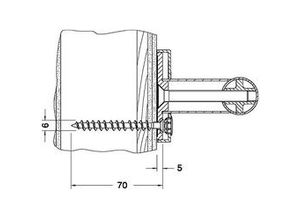 4017214139316 - Befestigungs-Set 4 Plan Care 34990 3xHolzschrDIN7996-6x70 V2A 34990000200