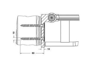 4017214139323 - Befestigungs-Set 5 Plan Care 34991 2x Senkholzschraube 10x80 V2A 34991000200