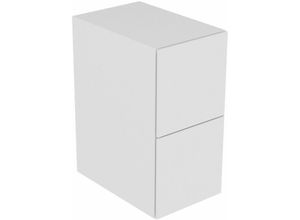 4017214389254 - Edition 11 Sideboard 31321 2 Frontauszüge 350 x 700 x 535 mm Korpus Front Weiß Struckturlack   Weiß Strukturlack - 31321380000 - Keuco