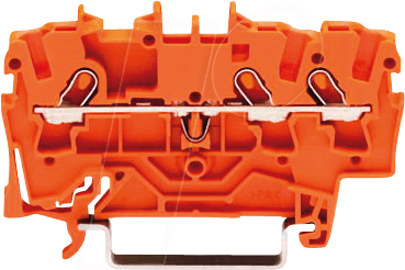 4017332998642 - 2001-1302 Durchgangsklemme 420 mm Zugfeder Orange 100 St