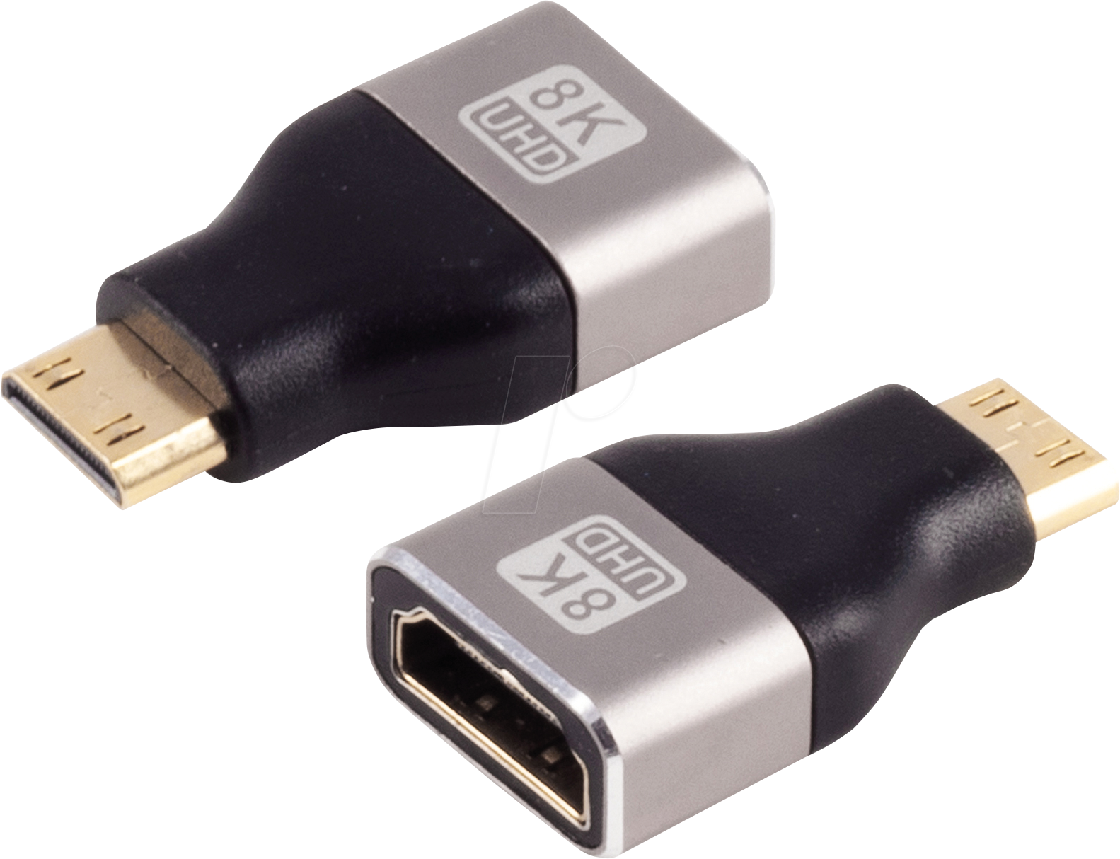 4017538004635 - SHVP SP10-01057 - Adapter HDMI-C Stecker  HDMI-A Buchse 8K 60 Hz