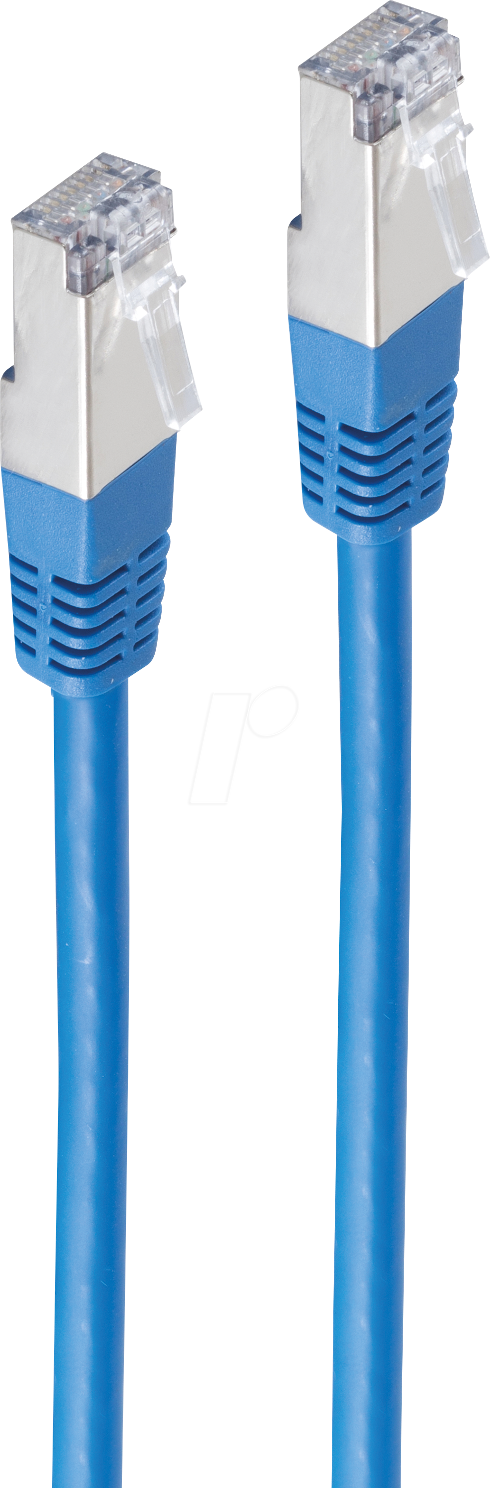 4017538015396 - SHVP 75711HB - Patchkabel Cat6 S FTP PIMF blau 1m