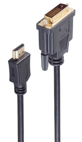 4017538019875 - BASIC-S HDMI - DVI-D 24+1 Kabel Länge 50 m