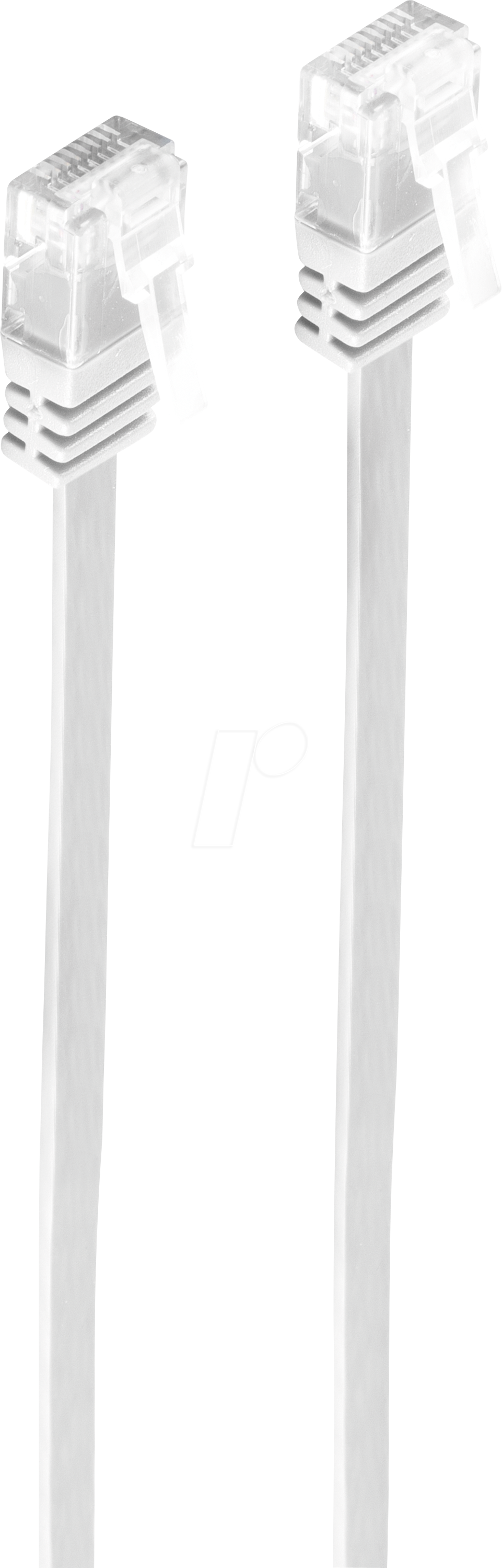 4017538025531 - SHVP SP720-SLW - Cat6 Flachkabel U UTP slim  weiß 10 m