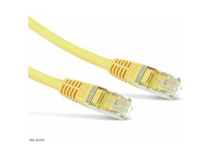 4017538030757 - goobay Patchkabel RJ45 S FTP C6 750m gelb PIMF (68304)