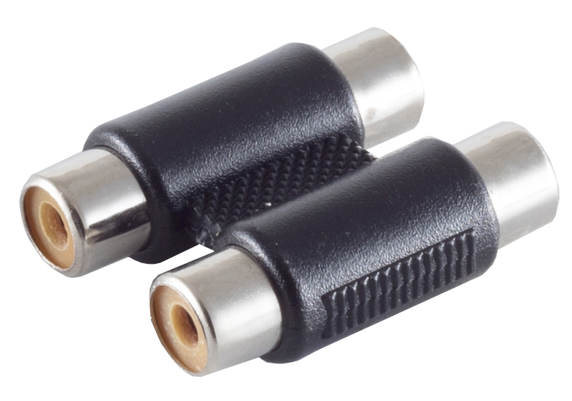 4017538032157 - BASIC-S Audio-Adapter 2 x Cinchkupplung -