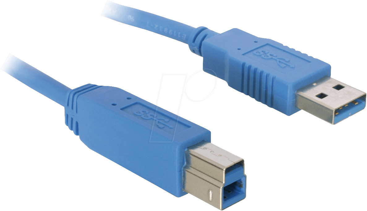 4017538045232 - USB3 AB 300 BL - USB 30 Kabel A Stecker auf B Stecker 3 m