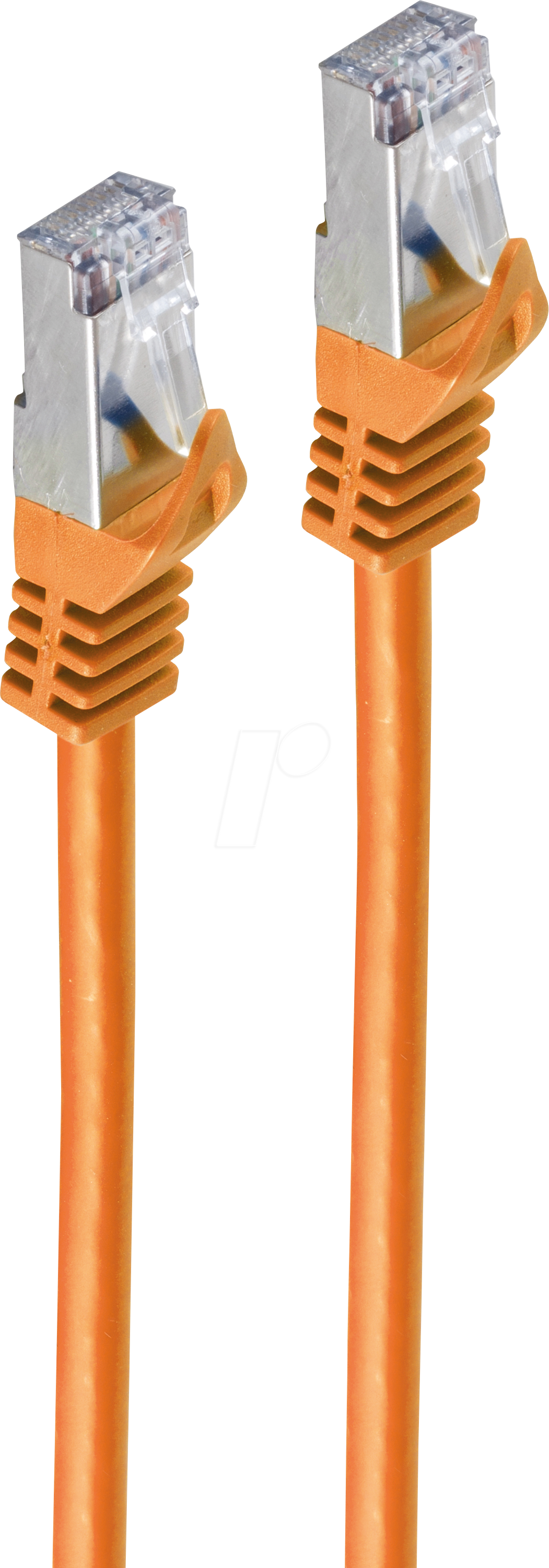 4017538051950 - SHVP 75513-O - 3 m Patchkabel - Cat7-Rohkabel orange