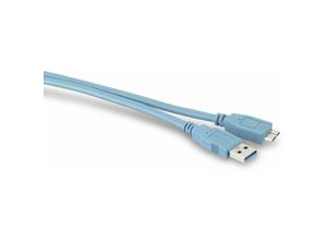 4017538055637 - Markenlos - USB30 Anschlusskabel A Micro-B 5m blau 4017538055637 - Markenlos - USB30 Anschlusskabel A Micro-B 5m blau