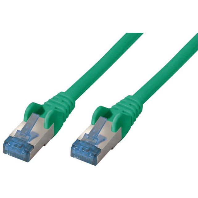 4017538063847 - Patchkabel CAT6a RJ45 S FTP PiMF 2m Grün