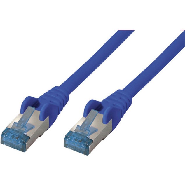 4017538064141 - Patchkabel CAT6a RJ45 S FTP PiMF 05m Blau