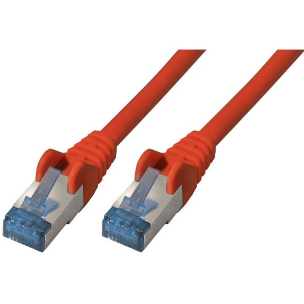 4017538064226 - Patchkabel CAT6a RJ45 S FTP PiMF 05m Rot