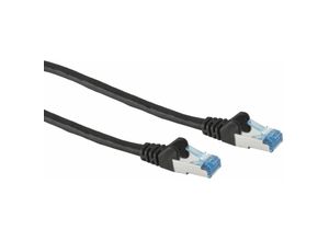 4017538064509 - No_name - CAT6A Patchkabel s-ftp pimf schwarz 10 m