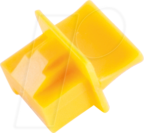 4017538076076 - SHVP BS08-010241 - RJ-45 Staubschutz VE10 gelb