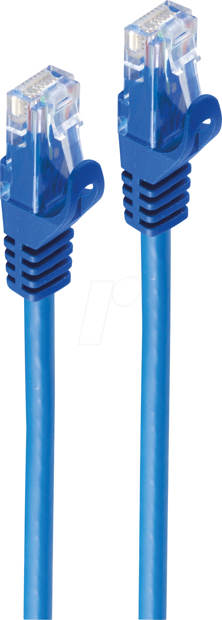 4017538089823 - SHVP BS08-35021 - 1m Patchkabel - Cat7-Rohkabel blau