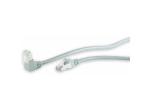 4017538116406 - CAT6 Patchkabel S FTP 90°-gerade 20 m grau