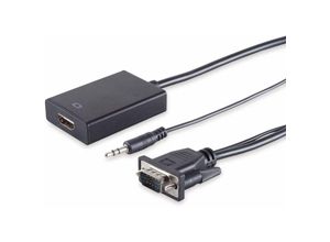 4017538131058 - S-IMPULS VGA-Adapter VGA-Stecker zu HDMI-Buchse 1080p 15 cm Kabel