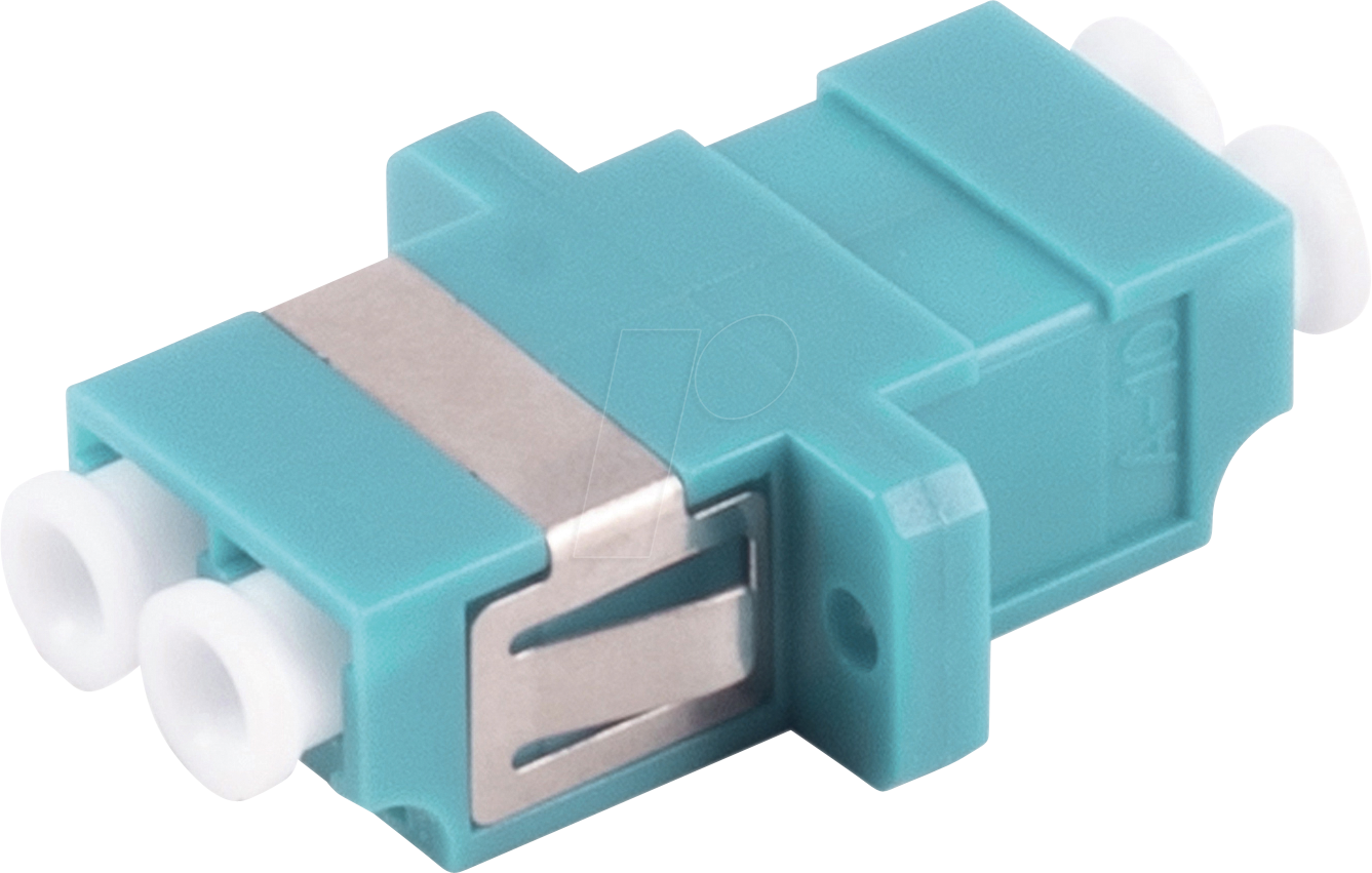 4017538140494 - SHVP BS07-60012 - LWL Kupplung LC   LC Duplex aqua