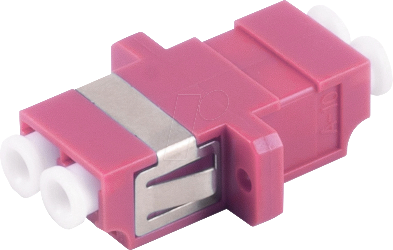 4017538140500 - SHVP BS07-60013 - LWL Kupplung LC   LC Duplex violett