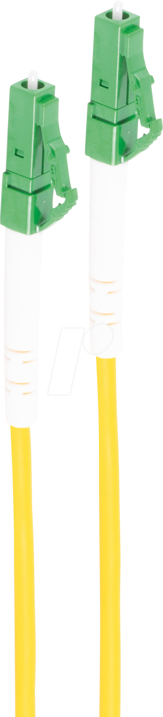 4017538146663 - SHVP BS07-100072 - LWL Patchkabel Simplex LC   LC APC 9 125µ OS2 gelb 10 m