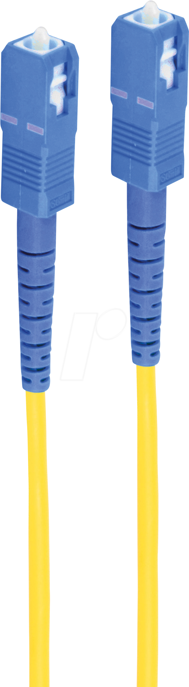 4017538146991 - SHVP BS07-106072 - LWL Patchkabel Simplex SC   SC UPC 9 125µ OS2 gelb 10 m