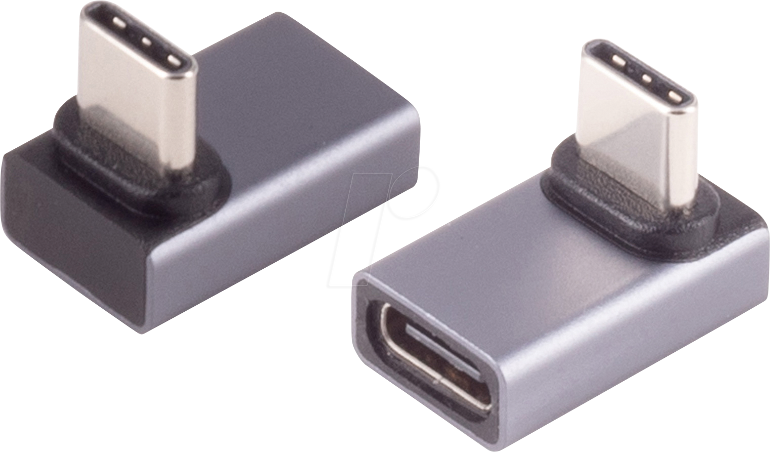 4017538148810 - SHVP BS13-60002 - Adapter USB 40 C Stecker > Buchse 90° Winkel o u