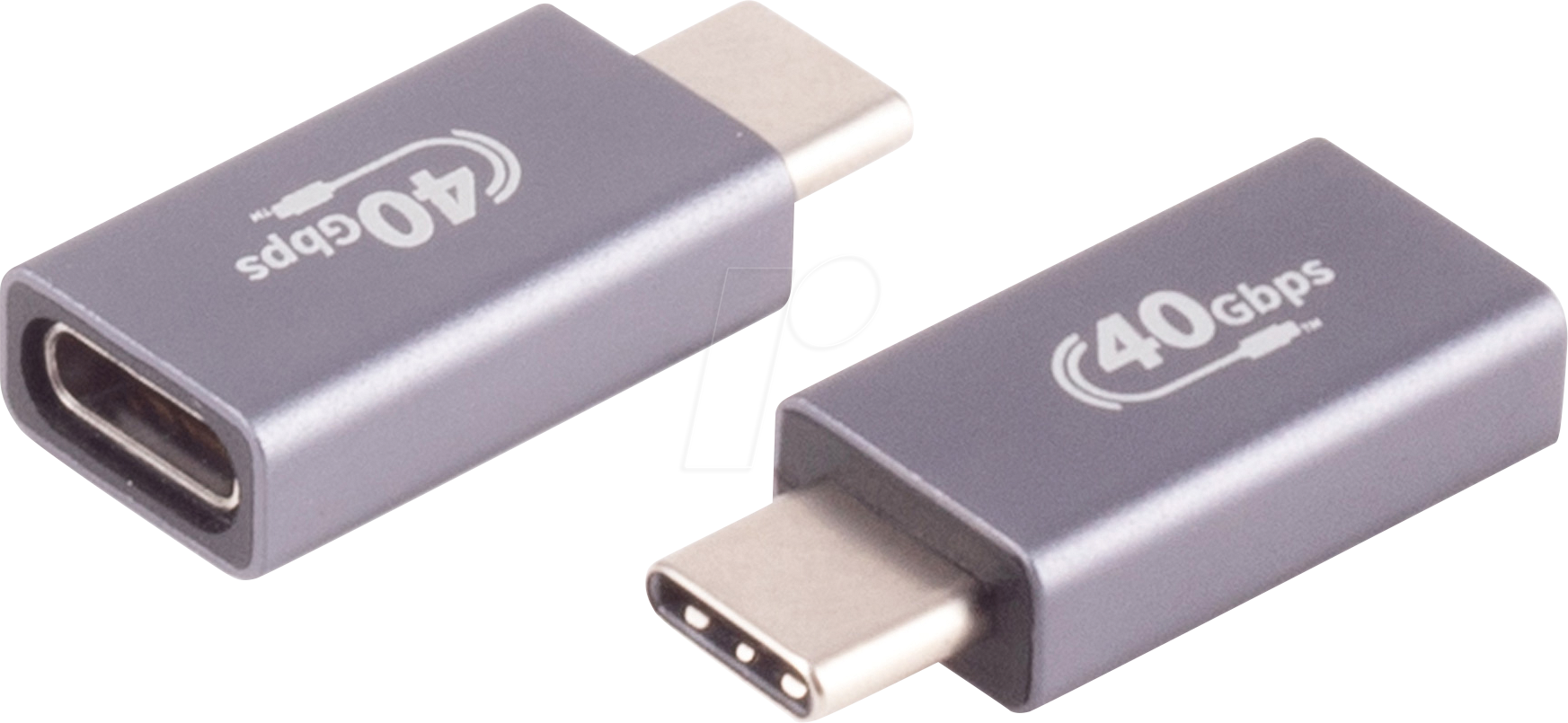 4017538148834 - SHVP BS13-60004 - Adapter USB 40 C Stecker > Buchse Metall