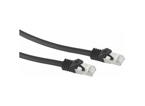 4017538674609 - RJ45 Patchkabel S FTP (PIMF) m CAT7 Rohkabel 10 m schwarz