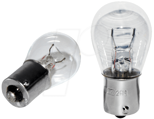 4017681130373 - KFZ 13037 - KFZ-Lampe P21W BA15S Standard 2er-Pack