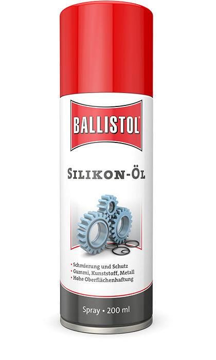 4017777253009 - BALLISTOL Silikonspray Silikon-Öl Spray 200 ml 2000 ml