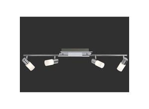 4017807220919 - Leuchten - LED-Balken 4x45W Osram-LEDs 2 Gelenke Alu gebürstet Glas weiß