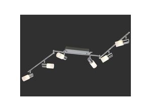 4017807220933 - Leuchten - LED-Schiene 6 x 45W Osram-LEDs 2 Gelenke Länge max150cm Alu gebürstet 4017807220933 - Leuchten - LED-Schiene 6 x 45W Osram-LEDs 2 Gelenke Länge max150cm Alu gebürstet