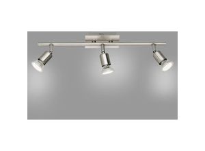 4017807239966 - Reality Leuchten - led Deckenstrahler nimes 3 flammig Metall Silber 45cm breit