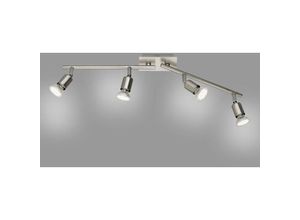 4017807239973 - Reality Leuchten - led Deckenstrahler nimes 4 flammig Metall Silber 60cm breit