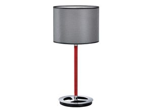 4017807248296 - - Design Chrom Tisch Leuchte Metall Kabel Schalter Beistell Lese Lampe E27 Beleuchtung 503400106