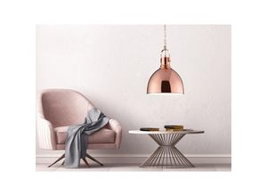 4017807262438 - Leuchten - Industrial Pendelleuchte jasper mit Metall Lampenschirm Kupfer ø 31cm