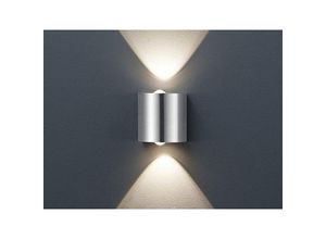 4017807277913 - Leuchten - Schicke LED-Wandleuchte Up&Down Effekt 9x9cm Nickel matt wales