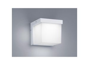 4017807279528 - Moderne LED Außenwandlampe YANGTZE in Weiß matt IP54 - Außenbeleuchtung Haus