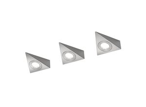 4017807284799 - Trio Leuchten - Wandleuchte ecco Serie 2733 inkl 3×SMD 3W led 200lm 3000K nickel matt 273370307