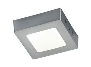 4017807294668 - Leuchten - LED-Deckenleuchte zeus in Nickel matt Acryl weiß 12x12 cm 1x 5W smd-led