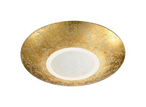4017807337051 - Leuchten - Design led Deckenleuchte chiros rund Ø32cm mit Blattgold