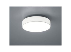 4017807337105 - Trio Leuchten - led Deckenleuchte lugano ø 30cm Stoffschirm weiß mit Acrylabdeckung