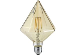 4017807351446 - Led Filament Lampe ersetzt 40W E27 Kristall 4W 320lm 2700K - transparent - Trio